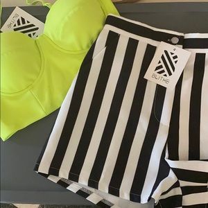 Set of top and short.